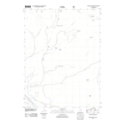 2011 Map of Farm Creek Peak, 2011 Print