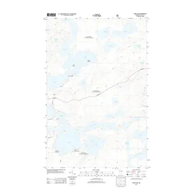 2013 Map of Farm Lake, 2013 Print