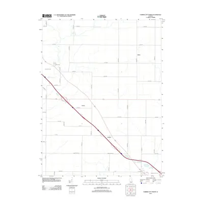 2012 Map of Farmer City North, 2012 Print