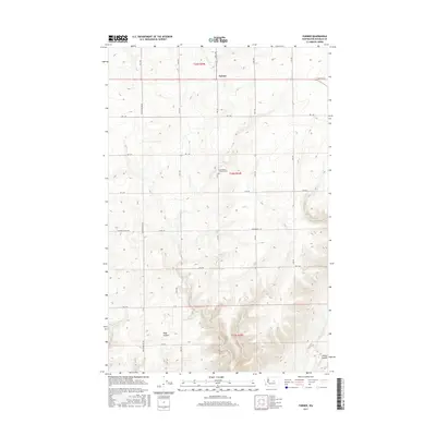 2017 Map of Farmer, 2017 Print