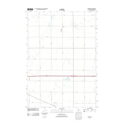 2012 Map of Farmer, 2012 Print