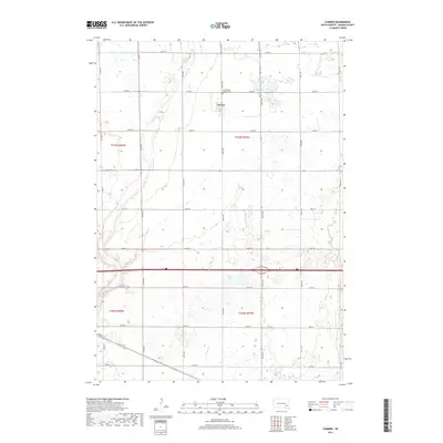 2017 Map of Farmer, 2017 Print