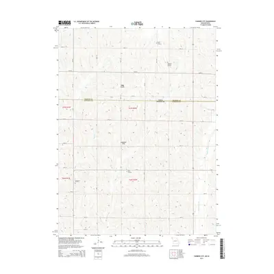 2014 Map of Farmers City, 2014 Print