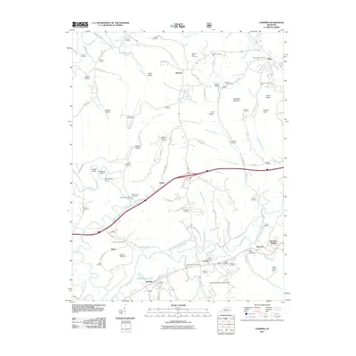 2011 Map of Farmers, 2011 Print
