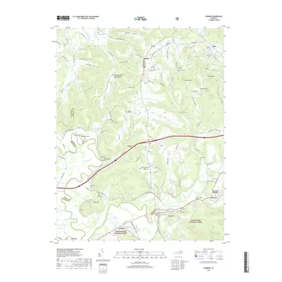 2019 Map of Farmers, 2019 Print