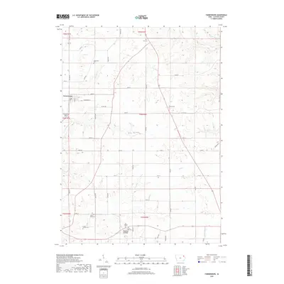 2018 Map of Farmersburg, 2018 Print