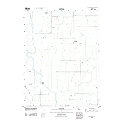 2012 Map of Farmersville, 2012 Print