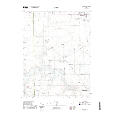 2019 Map of Farmersville, 2019 Print