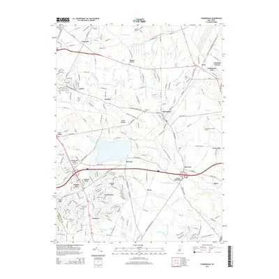 2014 Map of Farmingdale, 2014 Print