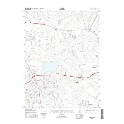 2016 Map of Farmingdale, 2016 Print