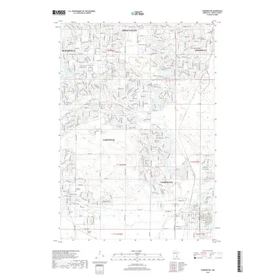 2019 Map of Farmington, 2019 Print