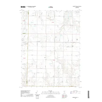 2018 Map of Farmington East, 2018 Print