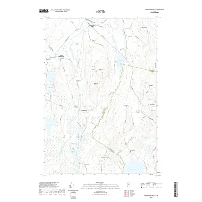 2021 Map of Farmington Falls, 2021 Print