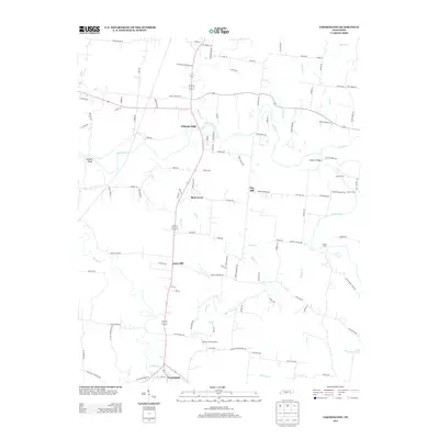 2013 Map of Farmington, 2013 Print