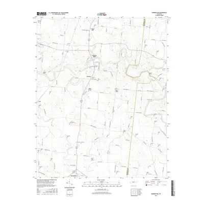 2016 Map of Farmington, 2016 Print