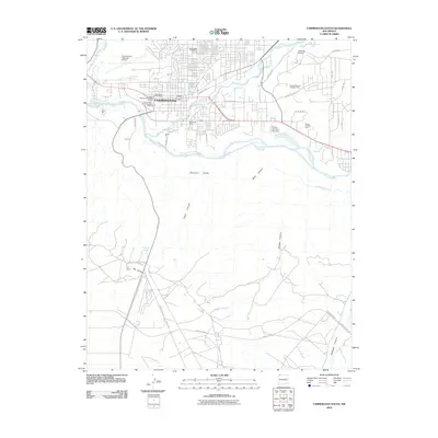2010 Map of Farmington South, 2010 Print
