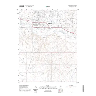 2023 Map of Farmington South, 2023 Print