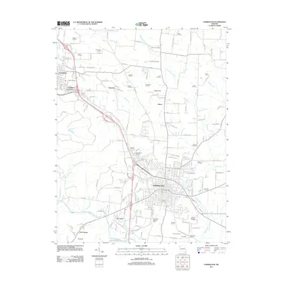 2011 Map of Farmington, 2011 Print