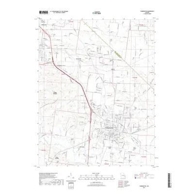 2017 Map of Farmington, 2017 Print
