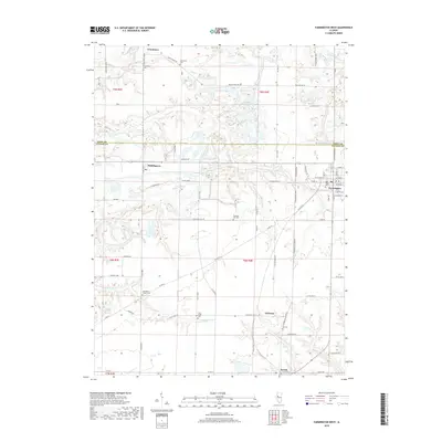 2018 Map of Farmington West, 2018 Print