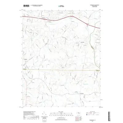 2019 Map of Farmington, 2019 Print