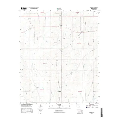 2017 Map of Farmville, 2017 Print