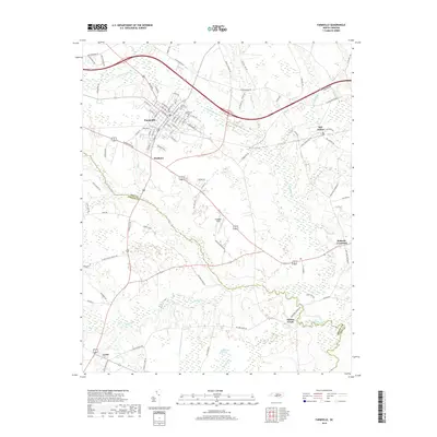 2019 Map of Farmville, 2019 Print