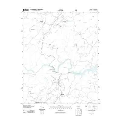 2011 Map of Farner, 2011 Print