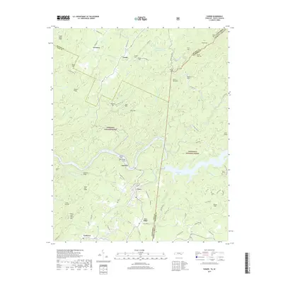 2019 Map of Farner, 2019 Print