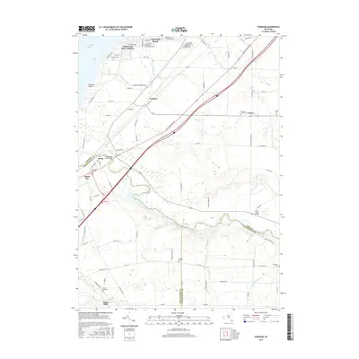 2016 Map of Farnham, 2016 Print