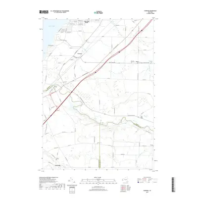 2019 Map of Farnham, 2019 Print