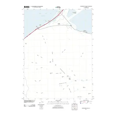 2011 Map of Farnsworth Peak, 2011 Print