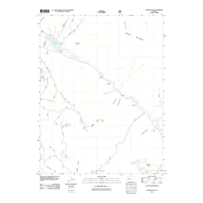 2011 Map of Farnum Peak, 2011 Print
