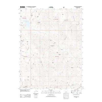 2013 Map of Farnum Peak, 2013 Print