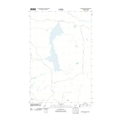 2011 Map of Farquhar Peak, 2011 Print