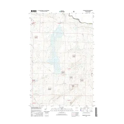 2016 Map of Farquhar Peak, 2016 Print