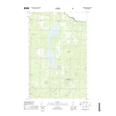 2019 Map of Farquhar Peak, 2019 Print
