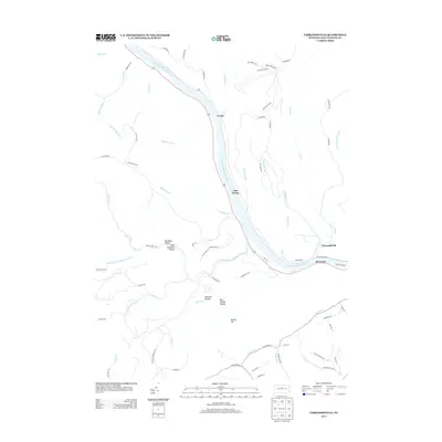 2013 Map of Farrandsville, 2013 Print