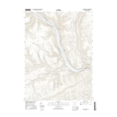 2016 Map of Farrandsville, 2016 Print