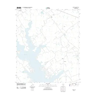 2011 Map of Farrar, 2011 Print
