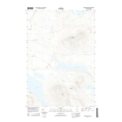 2014 Map of Farrar Mountain, 2014 Print
