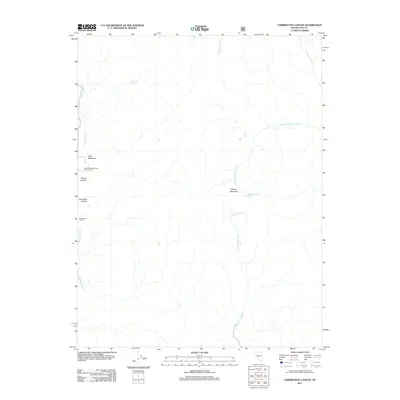 2011 Map of Farrington Canyon, 2011 Print