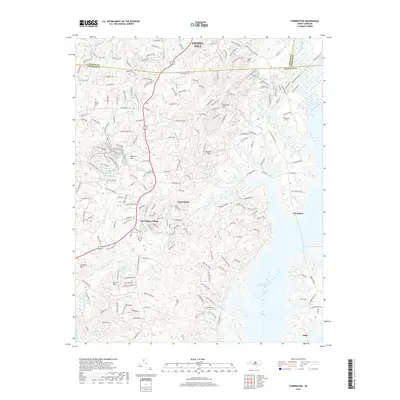 2019 Map of Farrington, 2019 Print