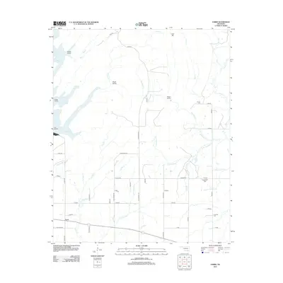 2013 Map of Farris, 2013 Print