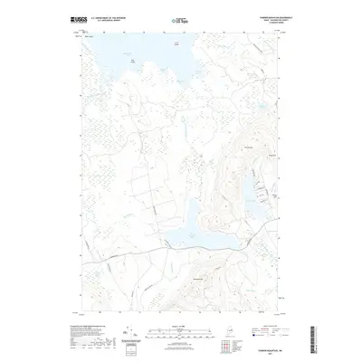 2021 Map of Farrow Mountain, 2021 Print