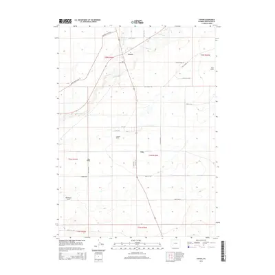 2015 Map of Farson, 2015 Print