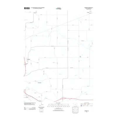 2013 Map of Farson, 2013 Print