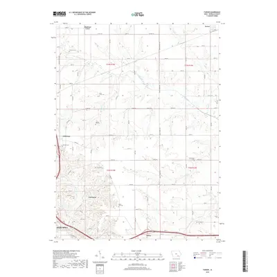 2018 Map of Farson, 2018 Print