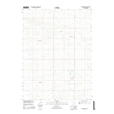 2015 Map of Farthing Ranch, 2015 Print