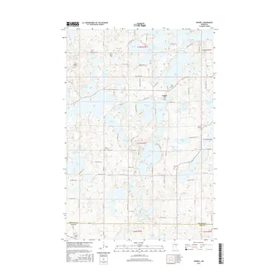 2016 Map of Farwell, 2016 Print